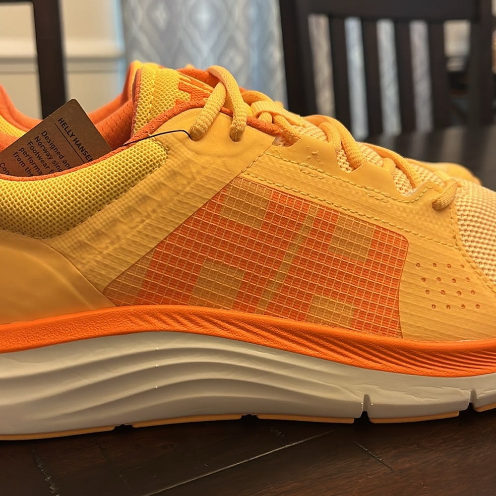 Helly Hanson HP Ahiga Evo 5 Shoes Sneakers Miami Peach Poppy Orange Womens Sz 9 - Picture 4 of 16
